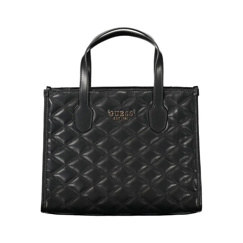 Guess Jeans Black Polyethylene Handbag
