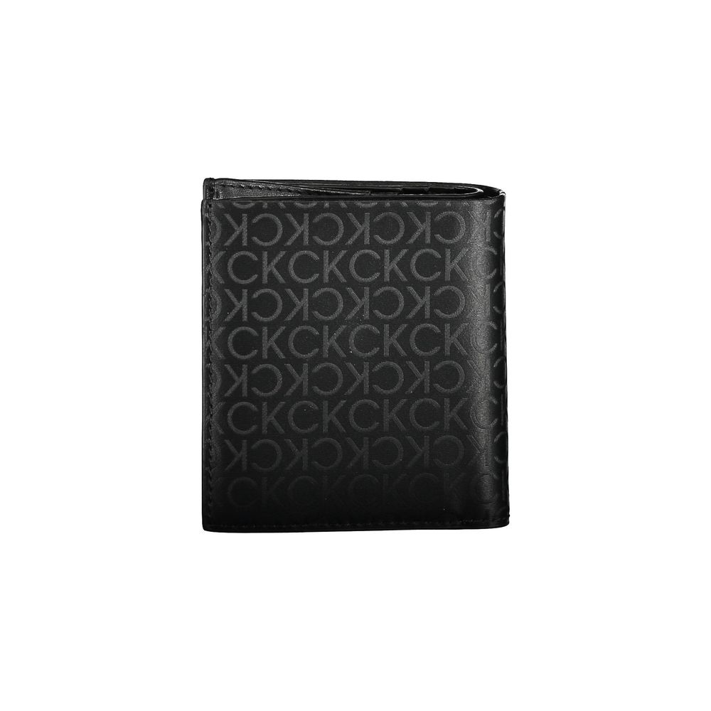 Calvin Klein Nero Polyester Men Wallet