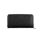 Calvin Klein Black Polyurethane Women Wallet