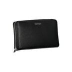 Calvin Klein Black Polyurethane Women Wallet