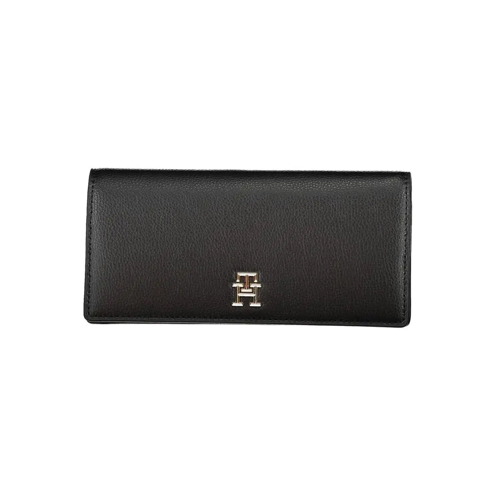 Black Polyethylene Wallet Tommy Hilfiger