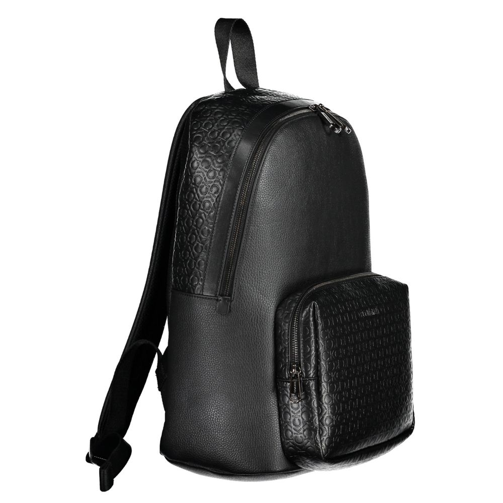 Calvin Klein Black Polyester Men's Backpack