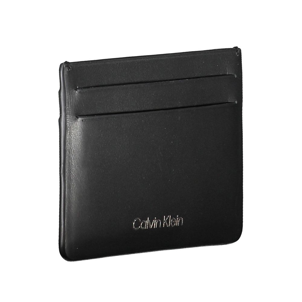 Calvin Klein Nero Leather Men Wallet