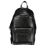 Calvin Klein Black Polyester Men Backpack