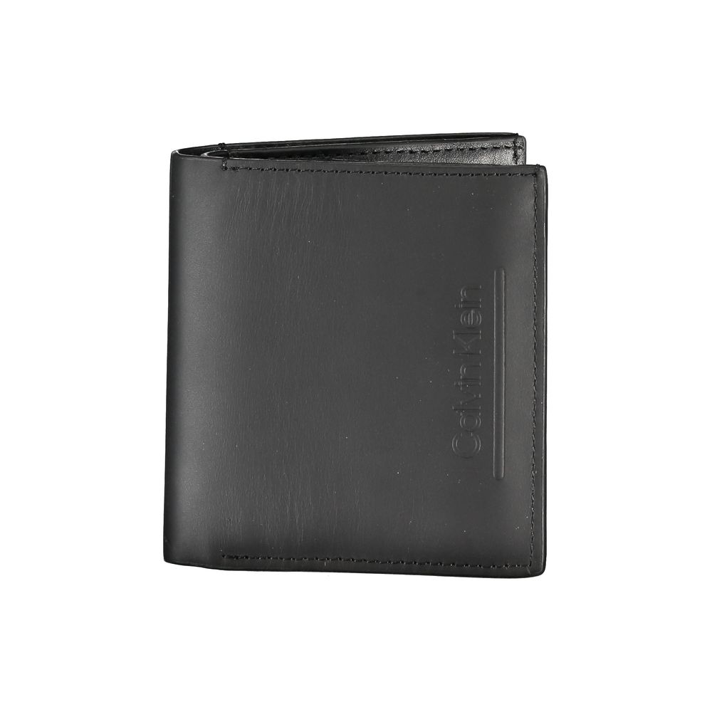 Calvin Klein Nero Leather Mens Wallet