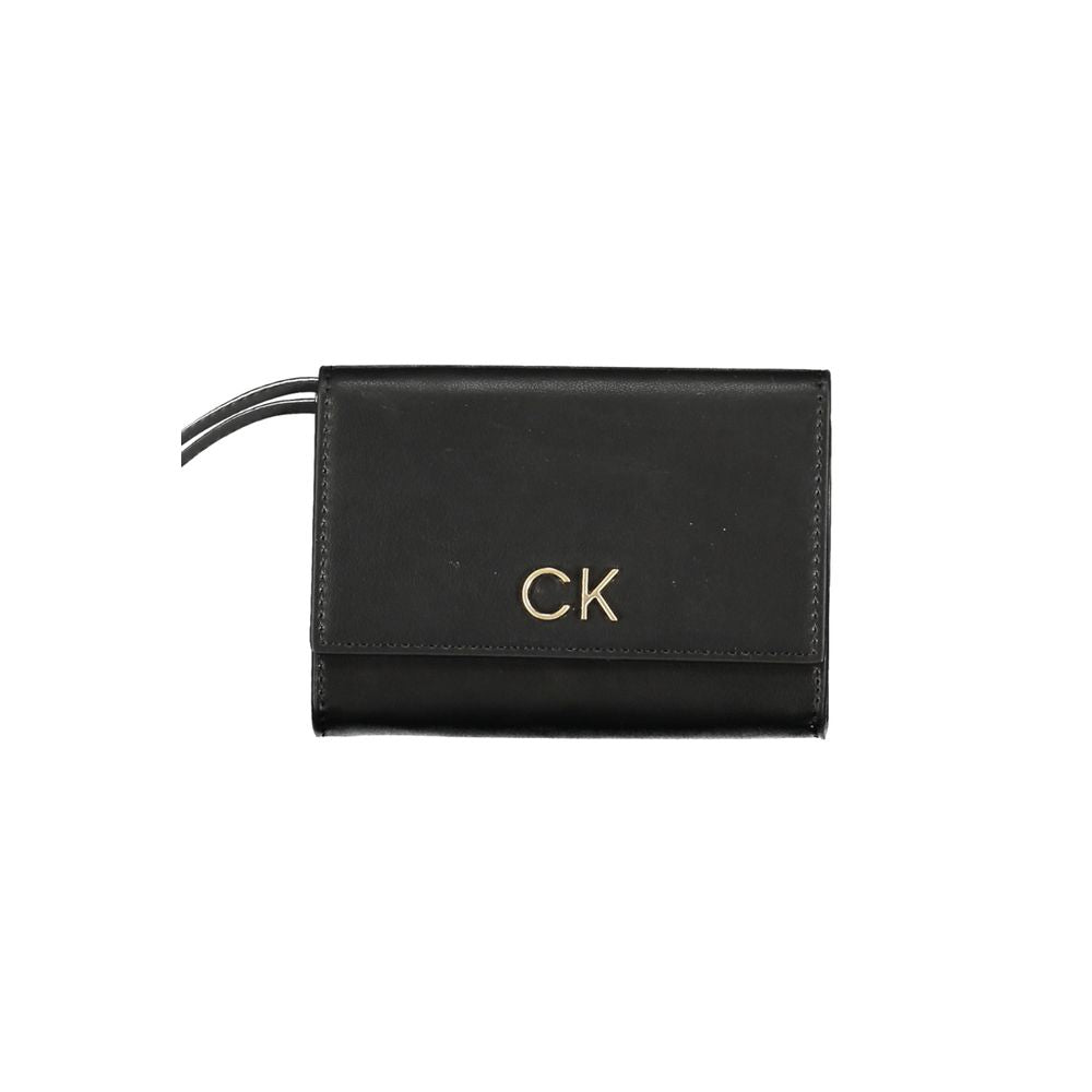 Calvin Klein Nero Polyester Woman Wallet