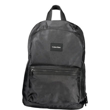 Black Polyester Backpack Calvin Klein