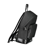 Calvin Klein Black Polyester Men Backpack