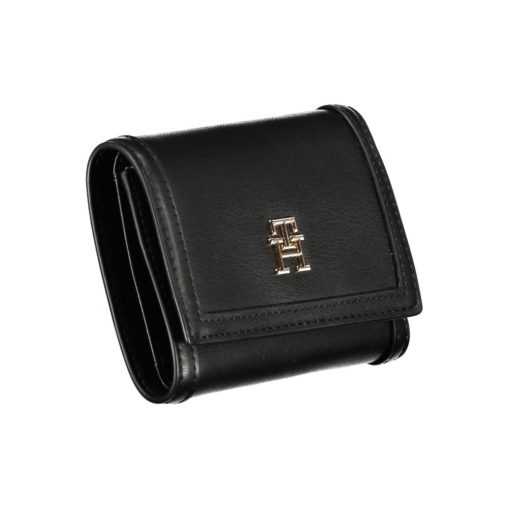Tommy Hilfiger Nero Poliuretano Women Wallet