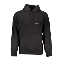 Black Cotton Men Sweater Calvin Klein