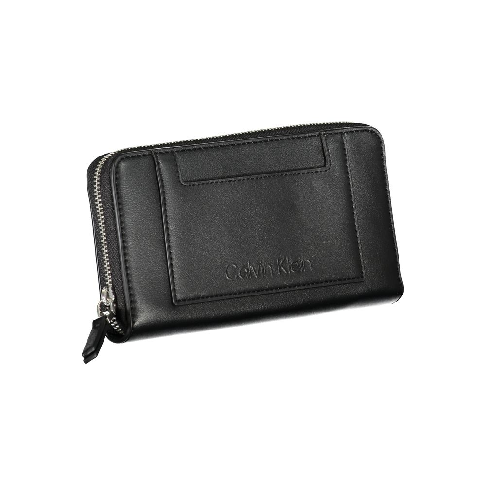 Calvin Klein Nero Polyurethane Women Wallet