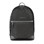 Tommy Hilfiger Black Polyester Men's Backpack