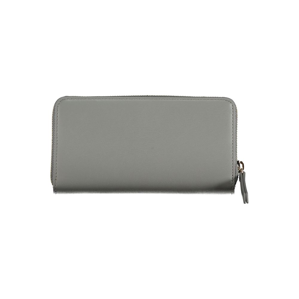 Tommy Hilfiger Grigio Polyurethane Woman Wallet