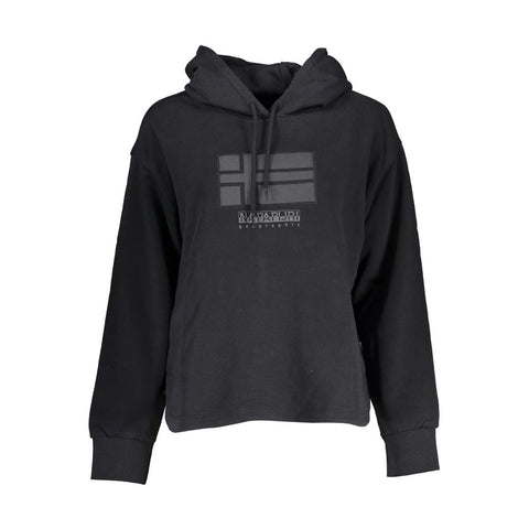 Napapijri Black Cotton Women Sweater