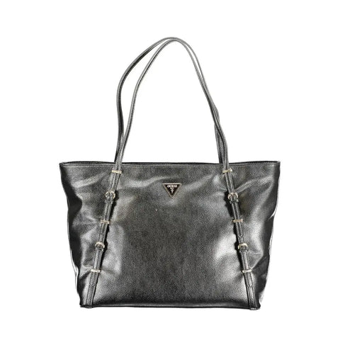 Black Polyethylene Handbag Guess Jeans
