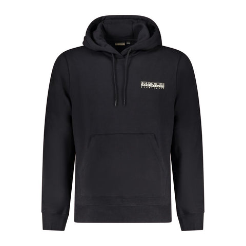 Napapijri Black Cotton Men Sweater