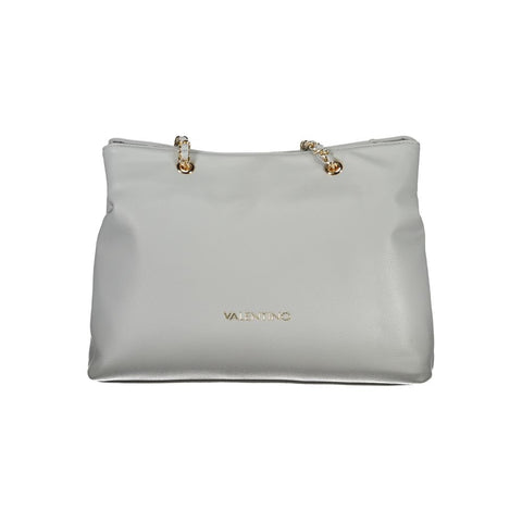 Mario Valentino Gray Polyethylene Handbag