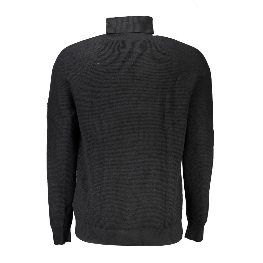 Calvin Klein Nero Wool Mens Sweater