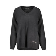 Guess Jeans Black Cotton Sweater