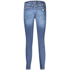 Guess Jeans Blue Cotton Women Jeans