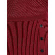 Self-Portrait Ribbed midi Dress