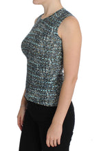 Blue Wool Sweater Sleeveless Pullover Dolce & Gabbana