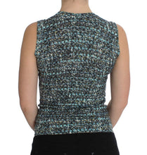 Blue Wool Sweater Sleeveless Pullover Dolce & Gabbana