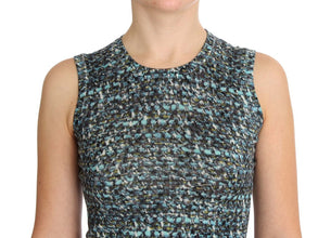 Blue Wool Sweater Sleeveless Pullover Dolce & Gabbana