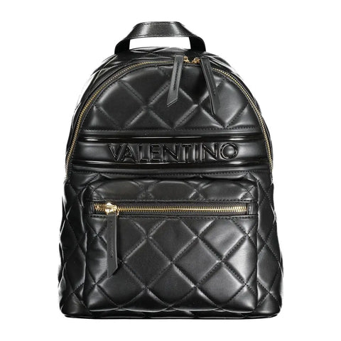 Black Polyethylene Backpack Mario Valentino