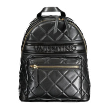 Black Polyethylene Backpack Mario Valentino