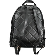 Black Polyethylene Backpack Mario Valentino
