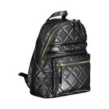 Black Polyethylene Backpack Mario Valentino