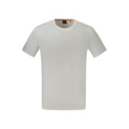 Hugo Boss Bianco Cotton Mens T-Shirt