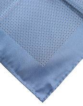 Dolce & Gabbana Light Blue Silk Square Men Foulard Scarf