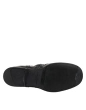 Dolce & Gabbana Black Leather Ankle Boots Slip On Shoes