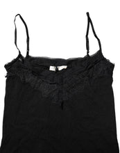 Scervino Street Black Wool Sleeveless Square Neck Tank Top