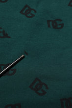 Dolce & Gabbana Green Logo Print Jogger Men Sweatpants Pants