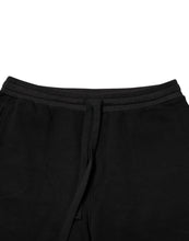 Dolce & Gabbana Black Cotton Crown Jogger Sweatpants Pants