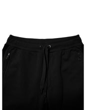 Dolce & Gabbana Black Cotton Men Jogger Sweatpants Pants