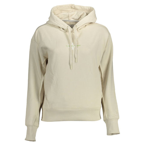 Calvin Klein Beige Cotton Women Sweater