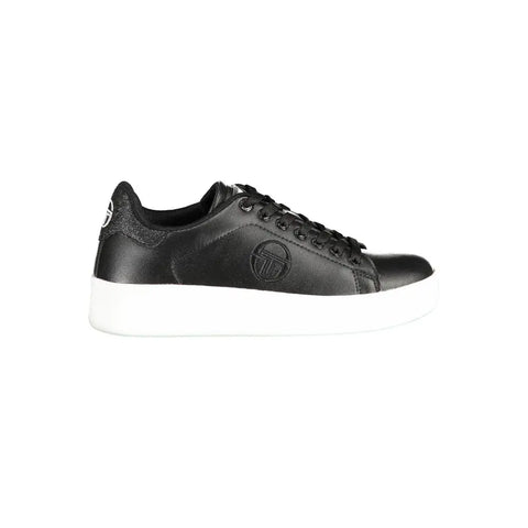 Black Polyester Sneaker Sergio Tacchini
