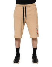 Dolce & Gabbana Yellow Cotton Men Bermuda Sweatshorts Shorts