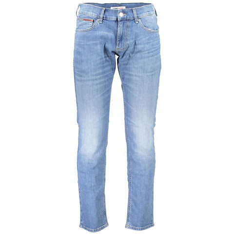 Tommy Hilfiger Blue Cotton Men Jeans