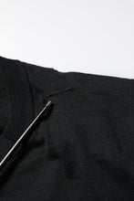 Dolce & Gabbana Black Cashmere Crew Neck Long Sleeves T-shirt