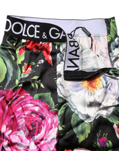 Dolce & Gabbana Multicolor Floral Legging Stretch Waist Pants
