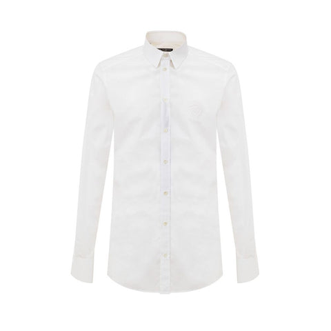 Dolce & Gabbana White Cotton Shirt
