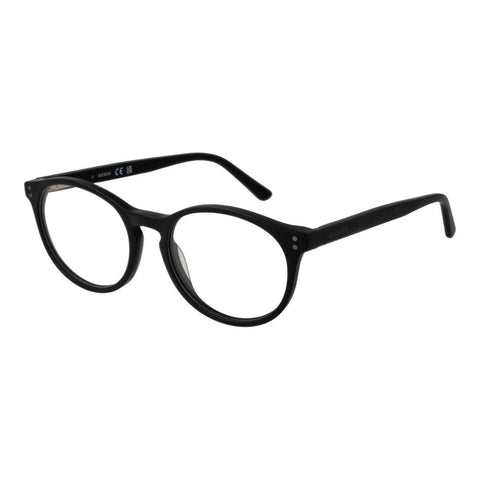 Black Unisex Glasses Frame Guess