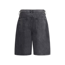 7FOR Denim Caviar Shorts