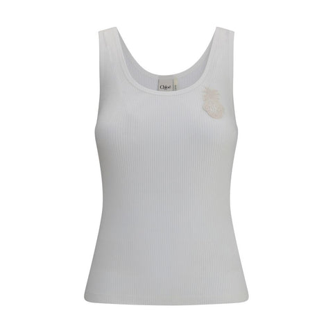 Chloé Ribbed jersey Top