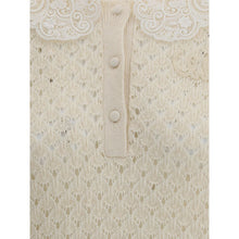 Chloé Sweater with lace collar